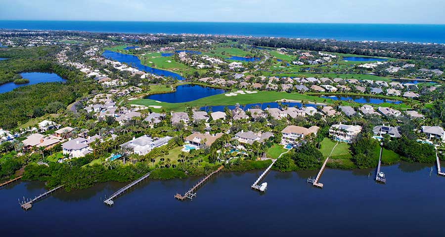 Homes with docks in Town of Orchid Vero Beach