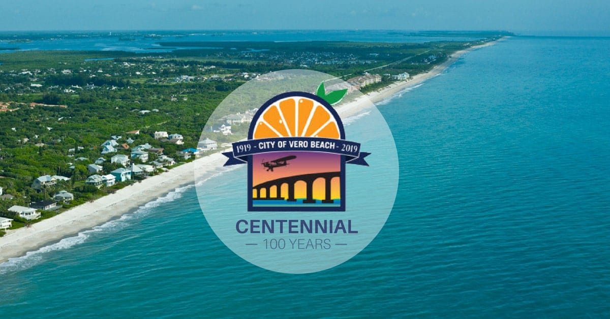 Vero Beach Centennial logo