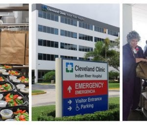 Orchid Island delivering meals to Cleveland Clinic
