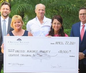 orchid island raises funds for united against poverty irc