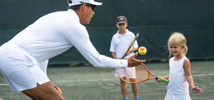 tennis lessons at the premier florida club