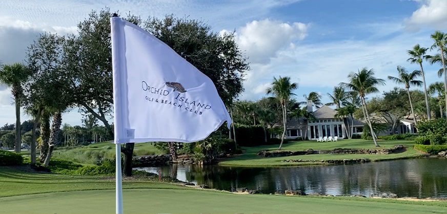 Orchid Island Golf and Beach Club flag