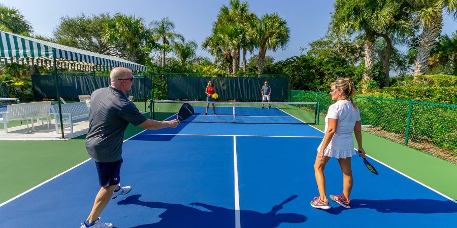 Pickleball at orchid island