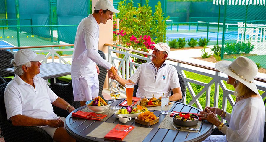 Orchid Island Members Dining at Pelican Pavilion