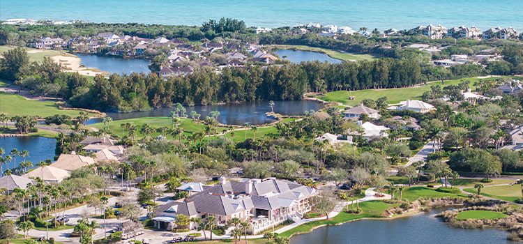 Orchid Island Community aerial