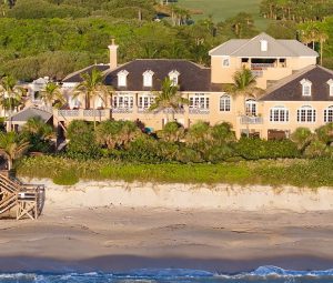 Aerial of Orchid Island Beach Club