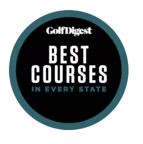 Golf Digest Best Courses in Every State logo.