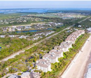 aerial of Vero Beach Orchid Island